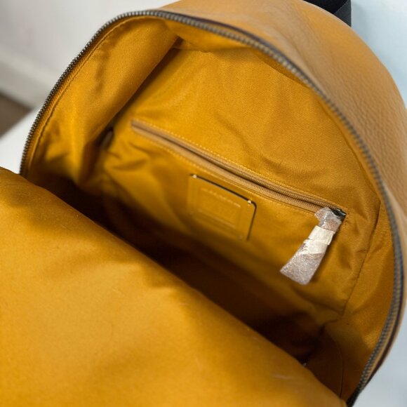 Coach Charlie Pebble Leather Backpack - Picture 3 of 4